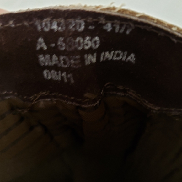 Riding Boot Knee High Carmel Zippered Buckles Laces Very Comfortable S-41 - Picture 8 of 9